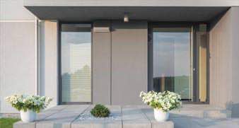 Aluminium Entrance Doors by Schuco, London