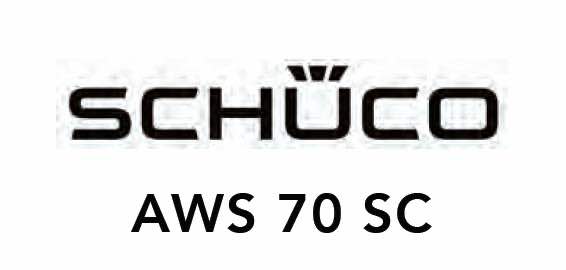 Schueco AWS 70 SC Windows