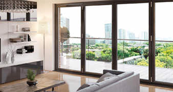 ALUK BSF70 HI Bi-Fold Doors