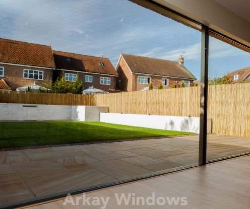 Large aluminium sliding doors Bournemouth