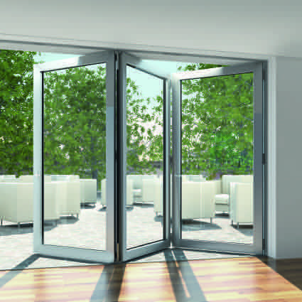 ASS 70 FD Schuco bifold doors