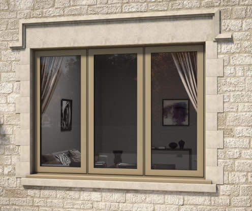 AluK Flush Casement Windows in London