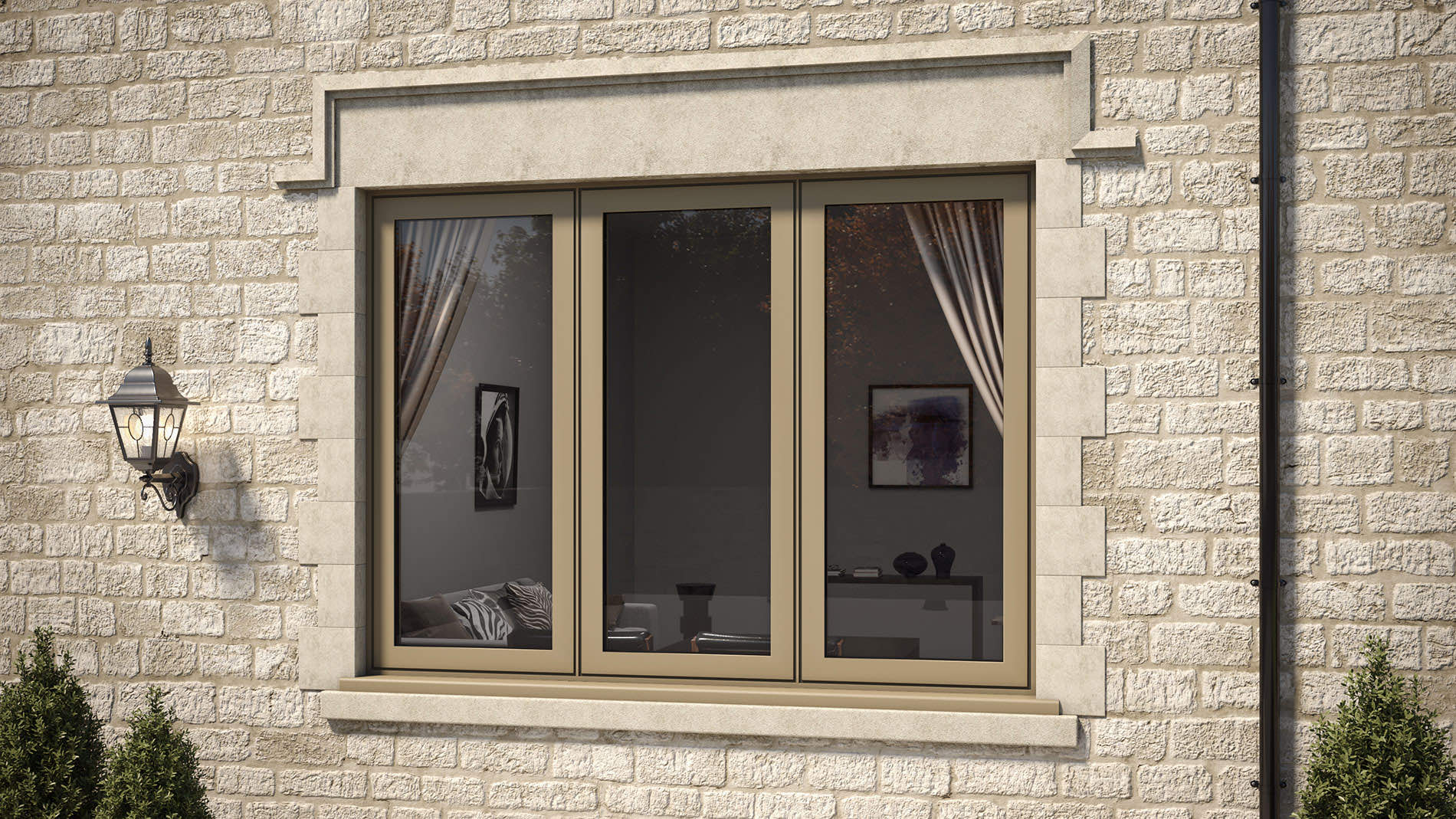 Arkay Windows Presents The AluK 58BW Flush System