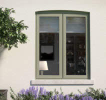 AluK Aluminium flush windows london