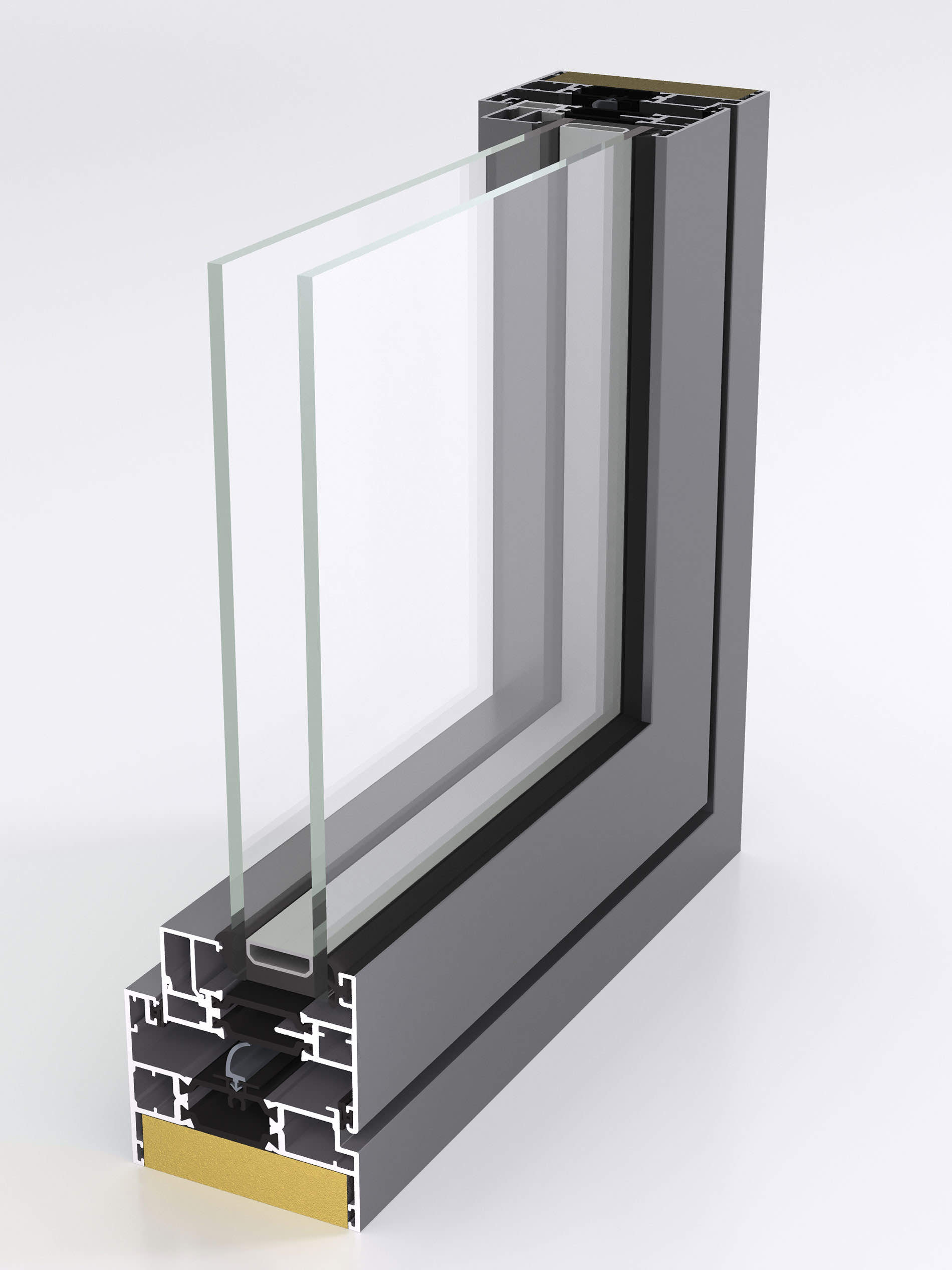 AluK-58BW-Flush-(4) Aluk 85bw flush window manufacturer