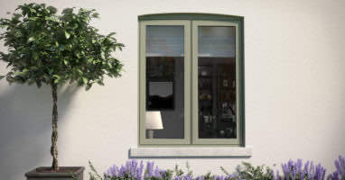 coloured flush windows in hertfordshire